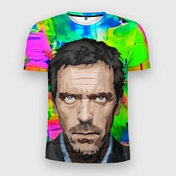 Футболка спортивная мужская House MD: Colour Art, цвет: 3D-принт