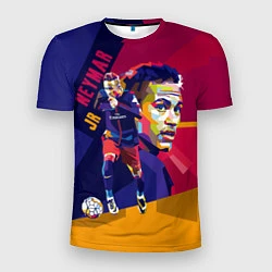Футболка спортивная мужская Jr. Neymar, цвет: 3D-принт