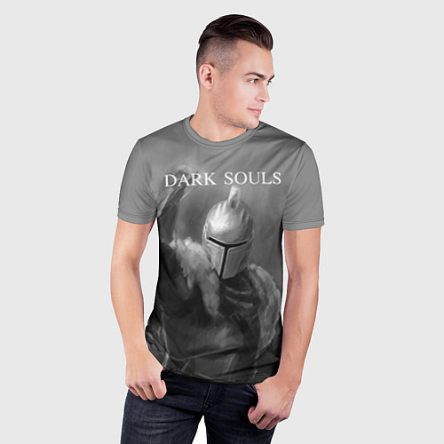 Мужская спорт-футболка Dark Souls / 3D-принт – фото 3