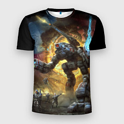 Футболка спортивная мужская BattleTech, цвет: 3D-принт