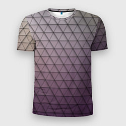 Мужская спорт-футболка Кольчуга из треугольников