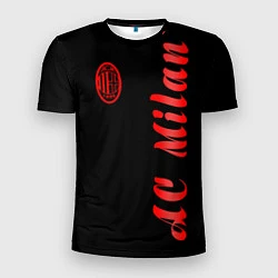 Футболка спортивная мужская AC Milan - Milan 2022, цвет: 3D-принт