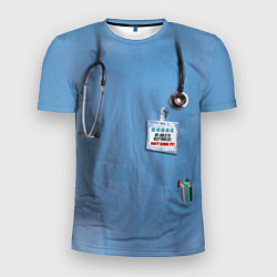 Мужская спорт-футболка Костюм врача