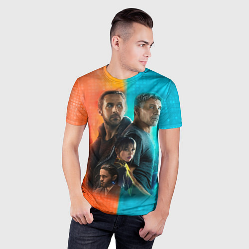 Мужская спорт-футболка Blade Runner Heroes / 3D-принт – фото 3