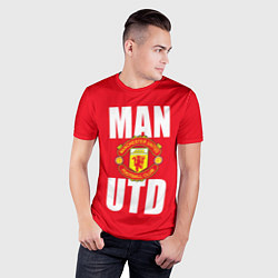 Футболка спортивная мужская Man Utd, цвет: 3D-принт — фото 2