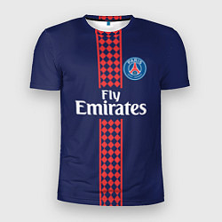 Футболка спортивная мужская PSG FC: Original 2018, цвет: 3D-принт