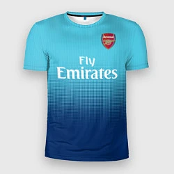 Футболка спортивная мужская Arsenal FC: Ozil Blue Away 17/18, цвет: 3D-принт