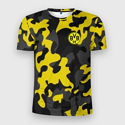 Футболка спортивная мужская Borussia 2018 Military Sport, цвет: 3D-принт