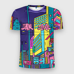 Мужская спорт-футболка Токио сити