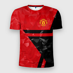 Мужская спорт-футболка FCMU: Red & Black Star
