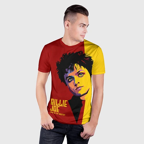 Мужская спорт-футболка Green Day: Billy Joe / 3D-принт – фото 3
