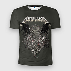 Футболка спортивная мужская Metallica - octopus, цвет: 3D-принт