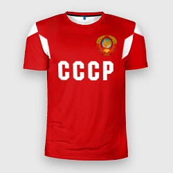Футболка спортивная мужская Сборная СССР 1988, цвет: 3D-принт