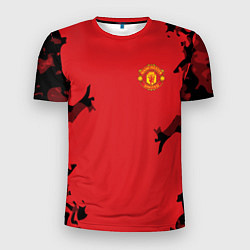 Футболка спортивная мужская FC Manchester United: Red Original, цвет: 3D-принт