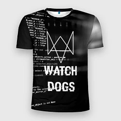 Футболка спортивная мужская Watch Dogs: Hacker, цвет: 3D-принт