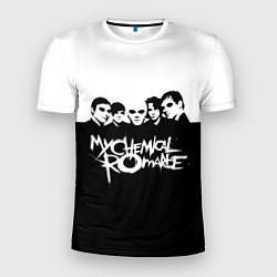 Футболка спортивная мужская My Chemical Romance B&W, цвет: 3D-принт