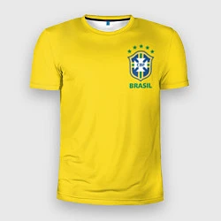 Мужская спорт-футболка Сборная Бразилии