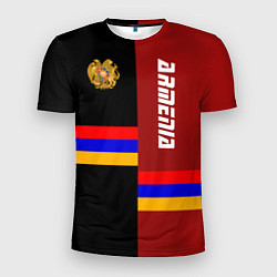 Футболка спортивная мужская Armenia, цвет: 3D-принт
