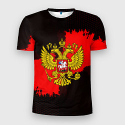 Футболка спортивная мужская Russia: Red Collection, цвет: 3D-принт