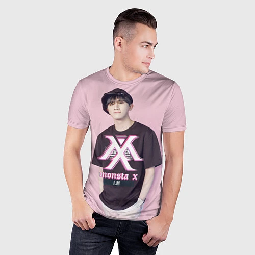 Мужская спорт-футболка Monsta X: I'm / 3D-принт – фото 3