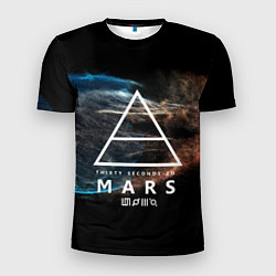 Футболка спортивная мужская 30 Seconds to Mars, цвет: 3D-принт