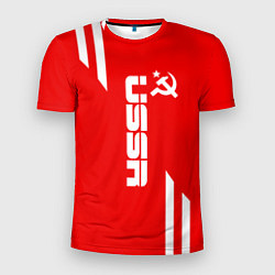 Футболка спортивная мужская USSR: Red Sport, цвет: 3D-принт