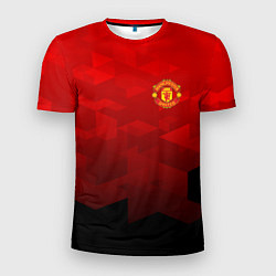 Мужская спорт-футболка FC Man UTD: Red Poly