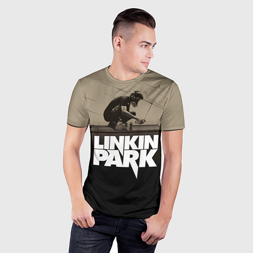 Мужская спорт-футболка Linkin Park: Meteora / 3D-принт – фото 3