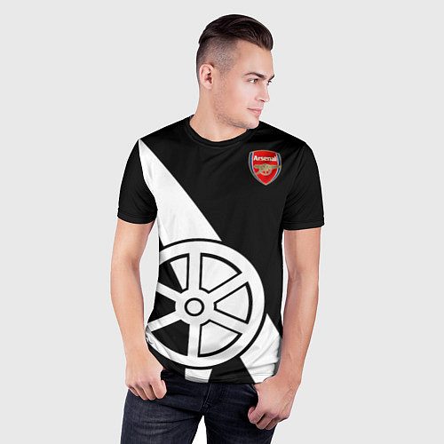 Мужская спорт-футболка FC Arsenal: Exclusive / 3D-принт – фото 3