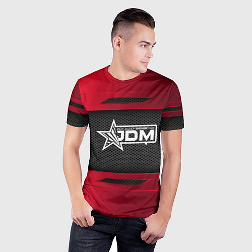 Мужская спорт-футболка JDM Collection / 3D-принт – фото 3