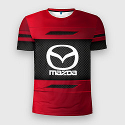 Футболка спортивная мужская Mazda Sport, цвет: 3D-принт