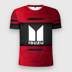 Футболка спортивная мужская Isuzu Sport, цвет: 3D-принт