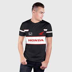 Футболка спортивная мужская Honda Sport, цвет: 3D-принт — фото 2