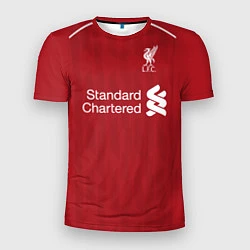 Футболка спортивная мужская FC Liverpool: Salah Home 18/19, цвет: 3D-принт