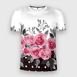 Мужская спорт-футболка Roses Trend
