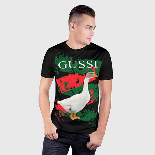 Мужская спорт-футболка GUSSI Hype / 3D-принт – фото 3