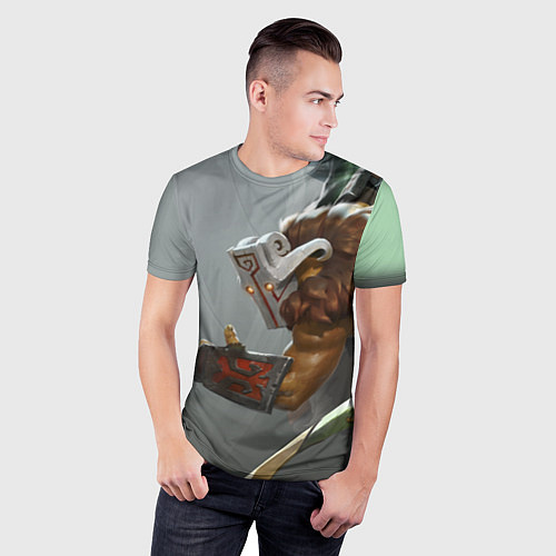 Мужская спорт-футболка Dota 2: Juggernaut / 3D-принт – фото 3