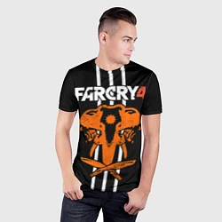Футболка спортивная мужская Far Cry 4: Orange Elephant, цвет: 3D-принт — фото 2