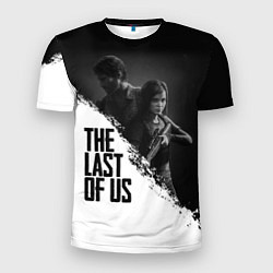 Мужская спорт-футболка The Last of Us: White & Black