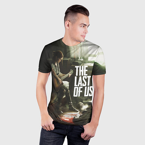 Мужская спорт-футболка The Last of Us: Guitar Music / 3D-принт – фото 3