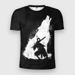 Мужская спорт-футболка Dark Souls: Howling Wolf
