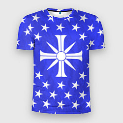 Мужская спорт-футболка Far Cry 5: Blue Cult Symbol
