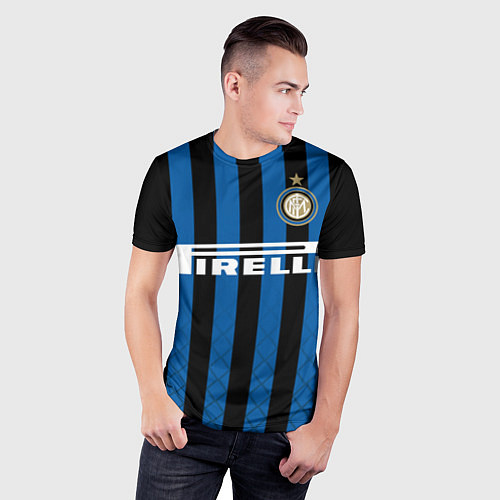 Мужская спорт-футболка Inter: Icardi 18-19 / 3D-принт – фото 3