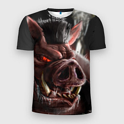 Мужская спорт-футболка Duke Nukem Pig