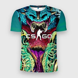 Футболка спортивная мужская CS:GO Beast Rage, цвет: 3D-принт