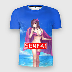 Футболка спортивная мужская Senpai: Summer Girl, цвет: 3D-принт