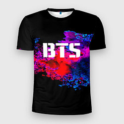 Футболка спортивная мужская BTS: Colors Explode, цвет: 3D-принт