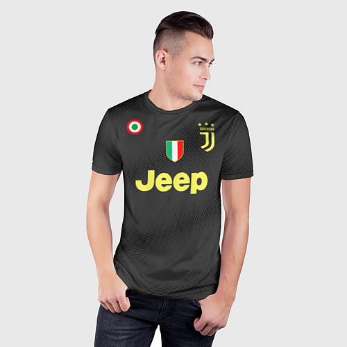 Мужская спорт-футболка Dybala 18-19 alternative / 3D-принт – фото 3