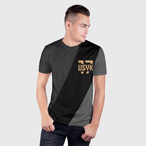 Мужская спорт-футболка USYK 17 / 3D-принт – фото 3
