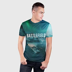 Футболка спортивная мужская Battlefield: Sea Force, цвет: 3D-принт — фото 2